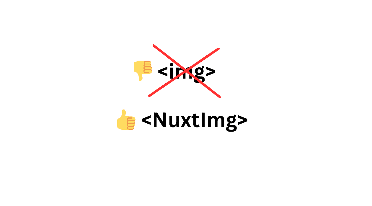 Why is Nuxt Image better than <img>?